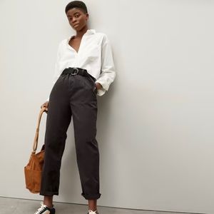 everlane pleated chinos